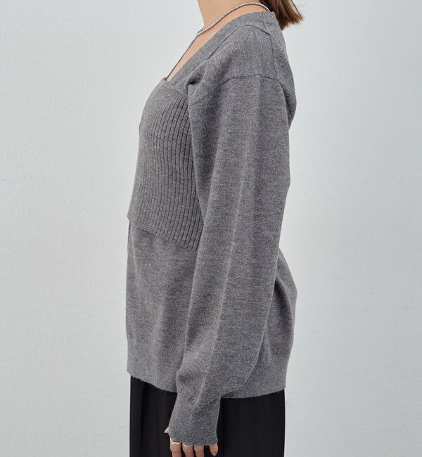  「ビスチェセットカーディガン」|カーディガン|