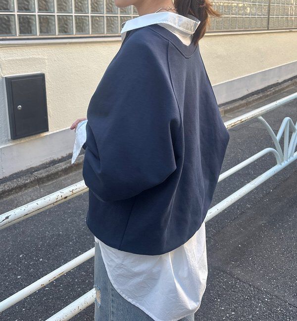  「2WAYジップスウェット」|Tシャツ・カットソー|