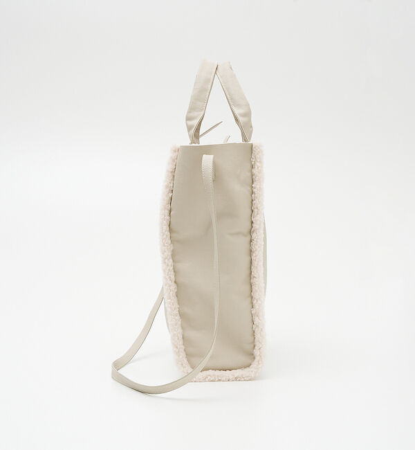 collex「リバーシブルボアトート2WAYバッグ」|トートバッグ|