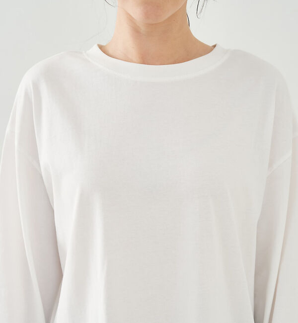 collex「バックボタンカットプルオーバー」|Tシャツ・カットソー|