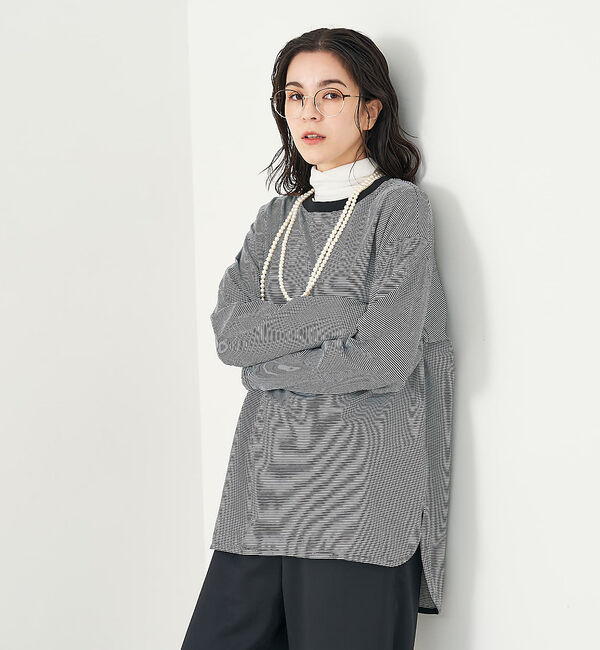 collex「バックボタンカットプルオーバー」|Tシャツ・カットソー|