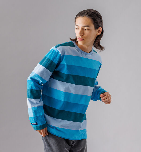 ABAHOUSE「【BARBARIAN / バーバリアン】ライトウエイトCREW NECKロングス」|Tシャツ・カットソー|その他2