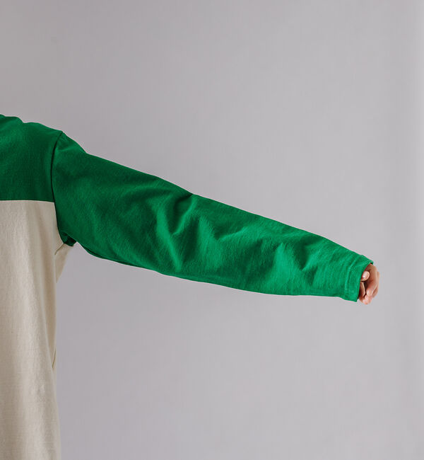 ABAHOUSE「【BARBARIAN / バーバリアン】ライトウエイトCREW NECKロングス」|Tシャツ・カットソー|