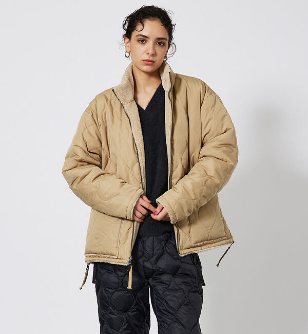 ABAHOUSE「WEB限定【TAION/タイオン】MILITARY RIVERSIBLE HI」|ダウン|