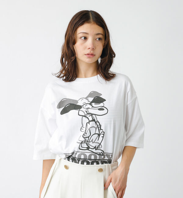 ABAHOUSE「【JOHNBULL/ ジョンブル】PEANUTS SNOOPY/ピーナッツスヌー」|Tシャツ・カットソー|ホワイト系その他1