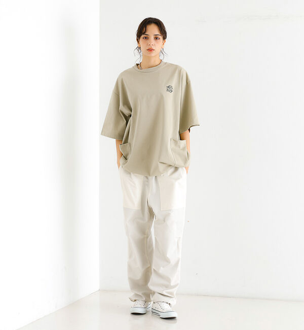 ABAHOUSE「【POLeR/ポーラー】COOLMAX W POCKET TEE/ダブルポケット」|Tシャツ・カットソー|