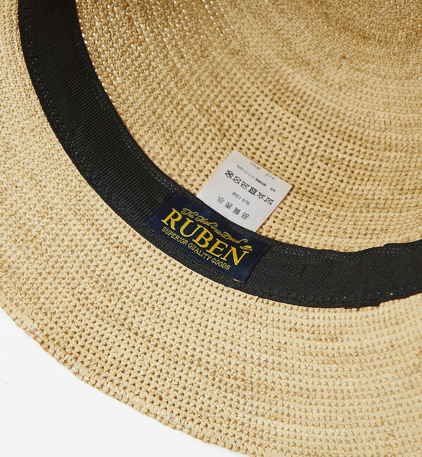 ABAHOUSE「【RUBEN/ルーベン】EXTRA FINE HAT/選べるストローハットシリー」|その他|