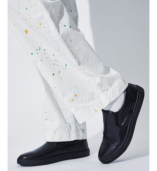 ABAHOUSE「【定番】ネオレザー ローカット スリッポン/スニーカー」|スニーカー|