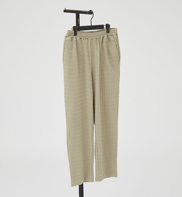 ABAHOUSE「【セットアップ対応】シャーリングケーブル リラックスパンツ/イージーパンツ」|その他|