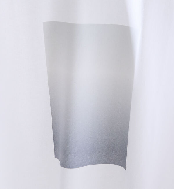 ABAHOUSE「グラデーション グラフィック プリントTシャツ/オーバーサイズ」|Tシャツ・カットソー|