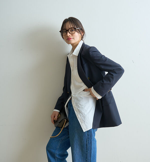 Rouge vif「テーラードダブルジャケット」|テーラードジャケット|