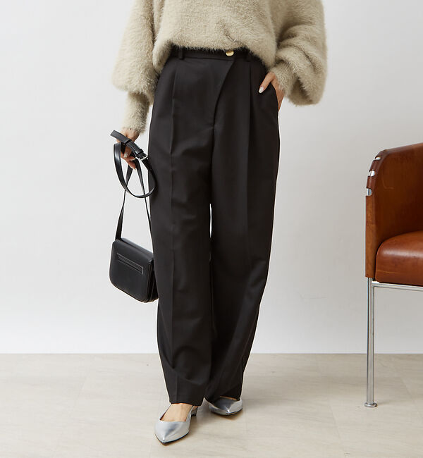 Rouge vif「【一部店舗限定】【2点セット】スリットジャケット＆ウエストクロスパンツSET」|テーラードジャケット|