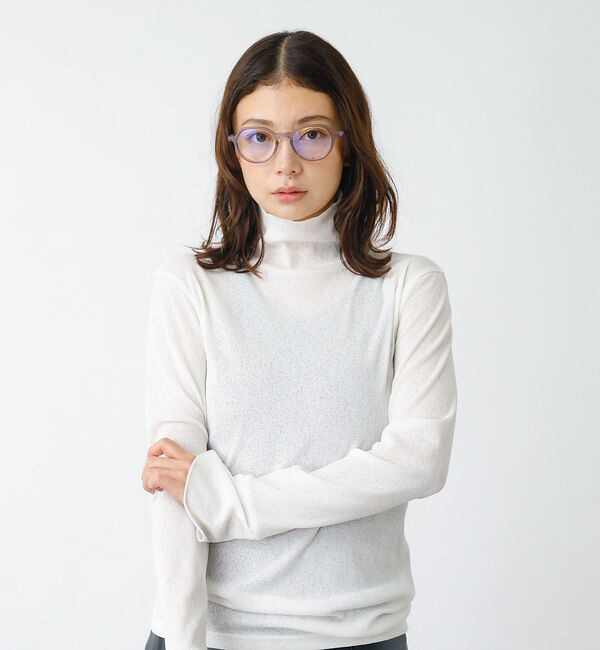 Rouge vif「【LE FOON / ルフォーン】クラウンパントダテメガネ / ブルーライトカッ」|メガネ|