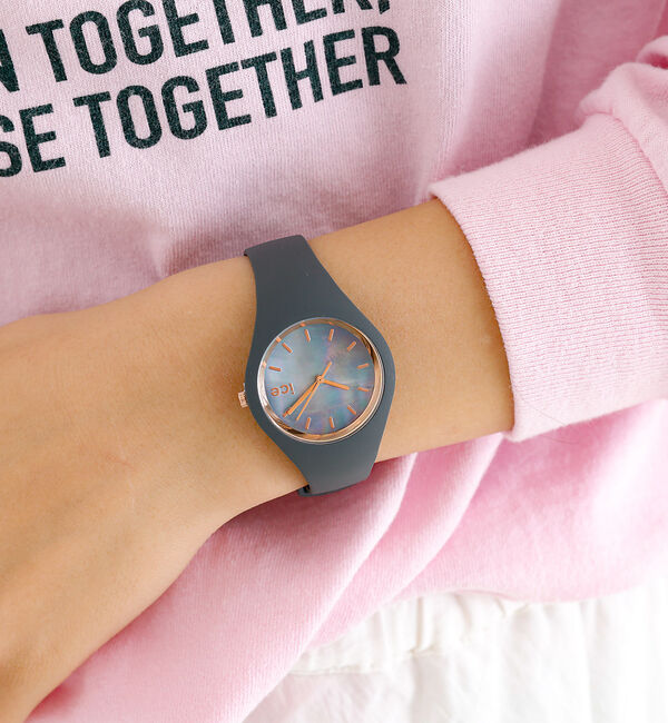 Rouge vif「【ICE-WATCH / アイスウォッチ】ICE PEARL / 腕時計 / レ」|腕時計|グレー