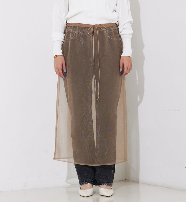 Rouge vif「トリコットロングスカート」|スカート|