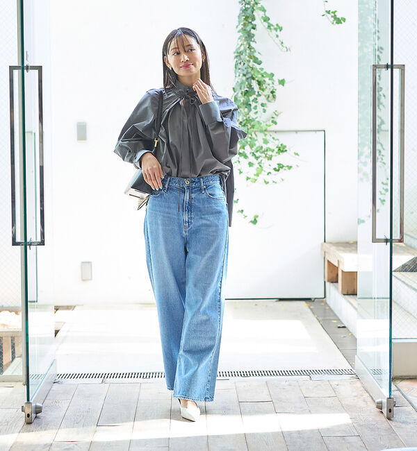 Rouge vif「ハイネックリボンブラウス2」|シャツ・ブラウス|