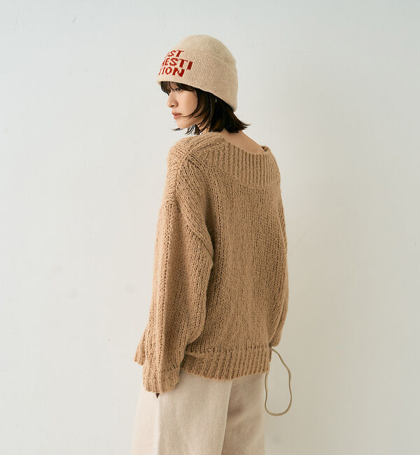 Rouge vif「ロービングニットプルオーバー」|ニット・セーター|