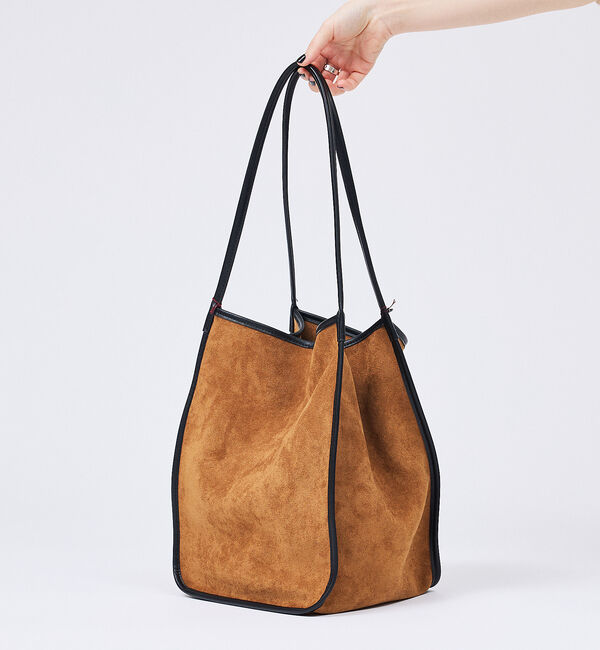 Rouge vif「【IOMMI/イオミ】フェイクスエード トートバッグ 巾着付き」|トートバッグ|