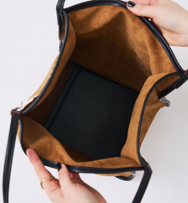 Rouge vif「【IOMMI/イオミ】フェイクスエード トートバッグ 巾着付き」|トートバッグ|