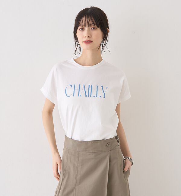 Rouge vif「【MICA＆DEAL/マイカ＆ディール】別注CHAILLY  TEE/ロゴTシャ」|Tシャツ・カットソー|