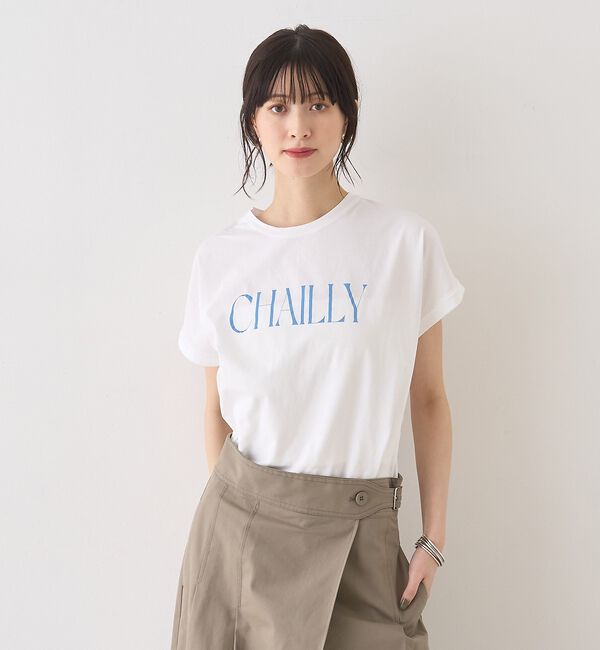 Rouge vif「【MICA＆DEAL/マイカ＆ディール】別注CHAILLY  TEE/ロゴTシャ」|Tシャツ・カットソー|