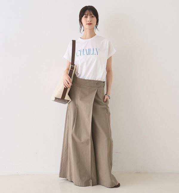 Rouge vif「【MICA＆DEAL/マイカ＆ディール】別注CHAILLY  TEE/ロゴTシャ」|Tシャツ・カットソー|