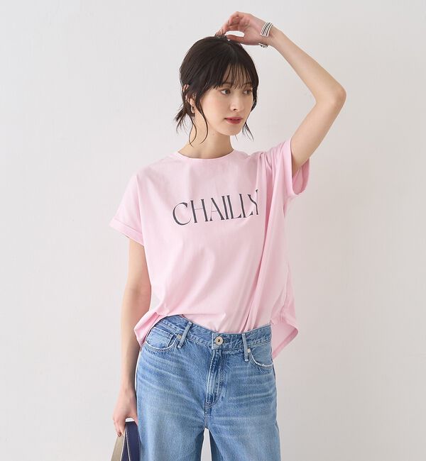 Rouge vif「【MICA＆DEAL/マイカ＆ディール】別注CHAILLY  TEE/ロゴTシャ」|Tシャツ・カットソー|