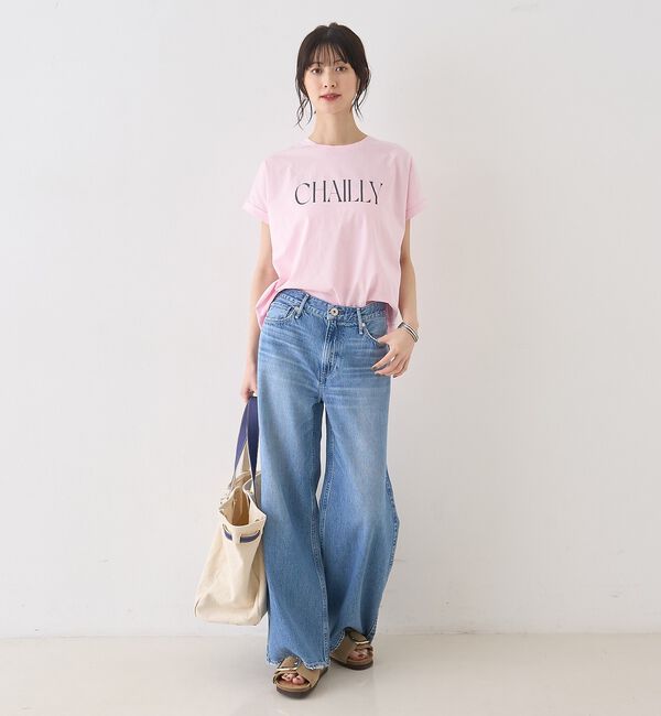 Rouge vif「【MICA＆DEAL/マイカ＆ディール】別注CHAILLY  TEE/ロゴTシャ」|Tシャツ・カットソー|