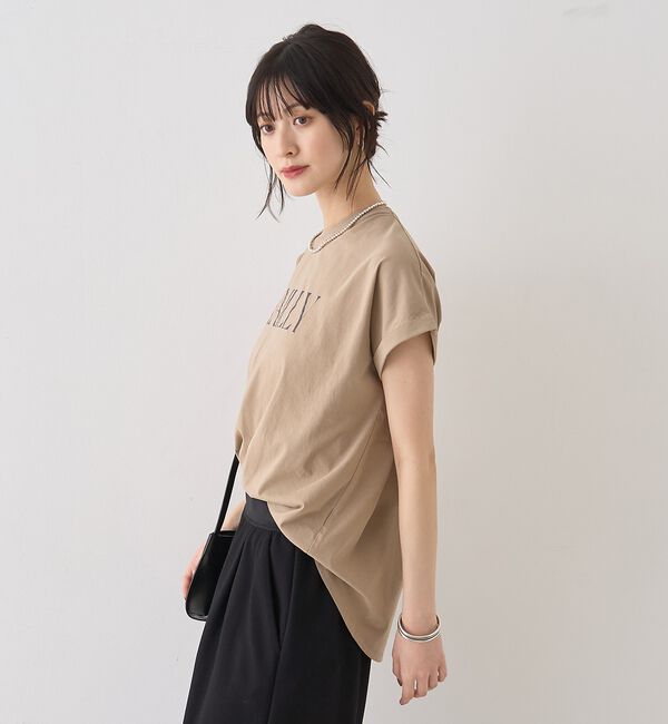 Rouge vif「【MICA＆DEAL/マイカ＆ディール】別注CHAILLY  TEE/ロゴTシャ」|Tシャツ・カットソー|