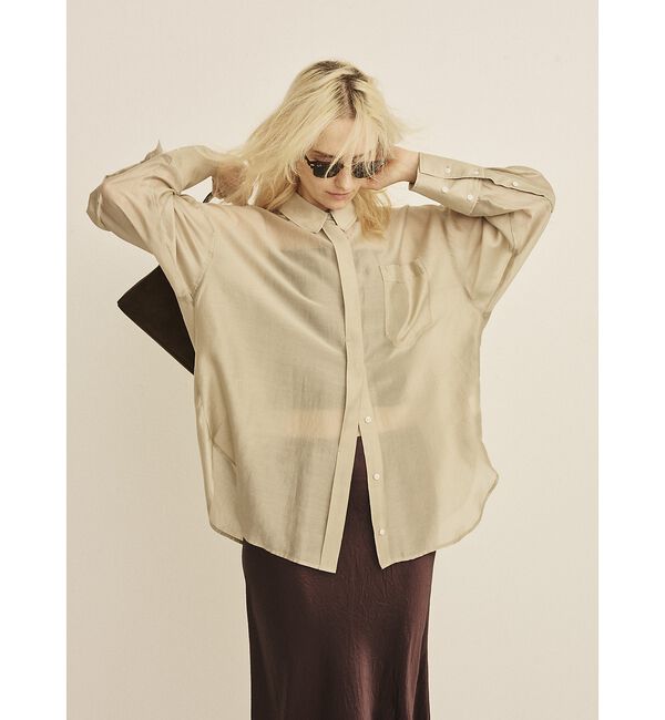 Rouge vif「【2026SS新作】【人気追加】バックツイストシャツ」|シャツ・ブラウス|