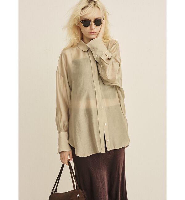 Rouge vif「【2026SS新作】【人気追加】バックツイストシャツ」|シャツ・ブラウス|