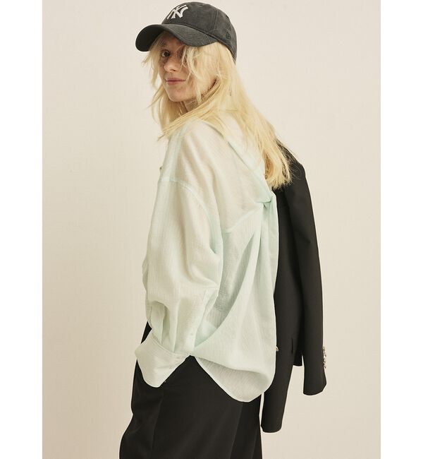 Rouge vif「【2026SS新作】【人気追加】バックツイストシャツ」|シャツ・ブラウス|