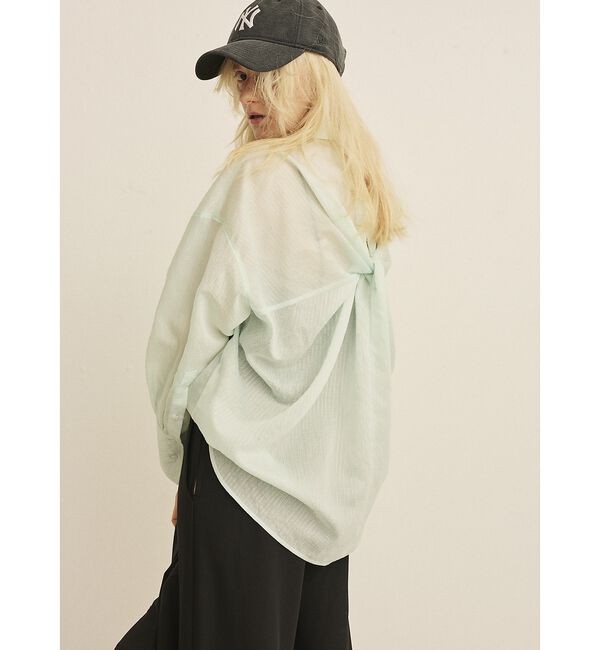 Rouge vif「【2026SS新作】【人気追加】バックツイストシャツ」|シャツ・ブラウス|