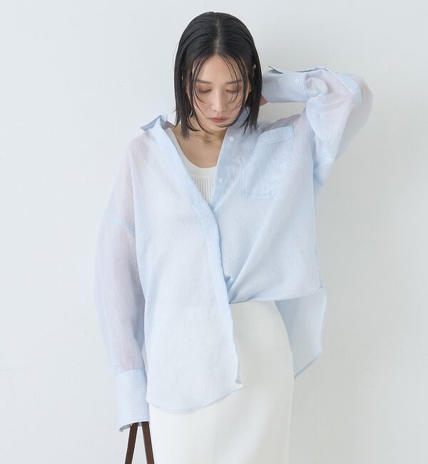 Rouge vif「【2026SS新作】【人気追加】バックツイストシャツ」|シャツ・ブラウス|