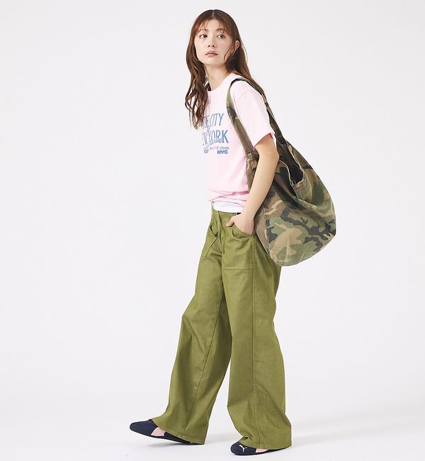 Rouge vif「【MASTER & CO】コットンショルダーバッグ/柄/A4可能【WEB限定【予」|ショルダー・メッセンジャー|