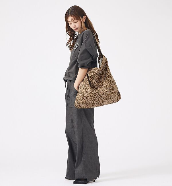 Rouge vif「【MASTER & CO】コットンショルダーバッグ/柄/A4可能【WEB限定【予」|ショルダー・メッセンジャー|