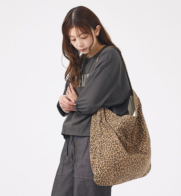 Rouge vif「【MASTER & CO】コットンショルダーバッグ/柄/A4可能【WEB限定【予」|ショルダー・メッセンジャー|