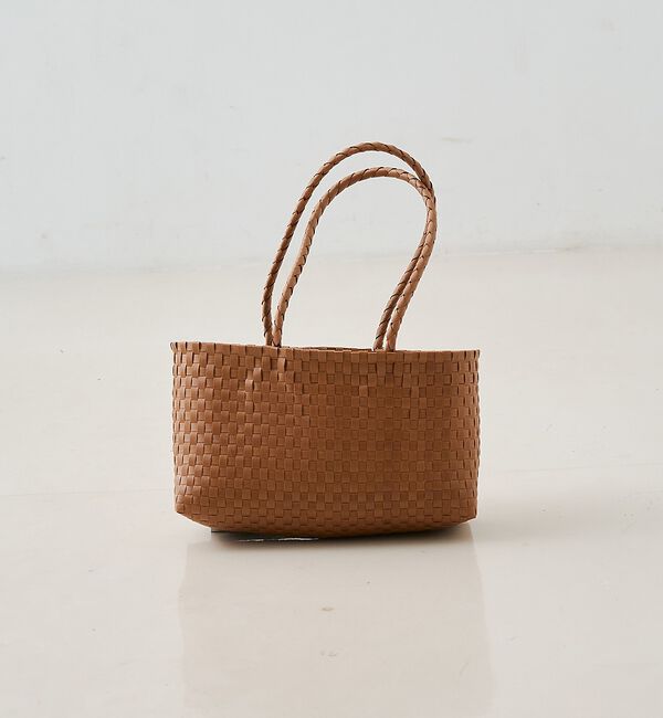 Rouge vif「【NHE/ニエ】カゴバッグ NGANG(LONG HAND) トートバッグ【予約」|かごバッグ|ブラウン