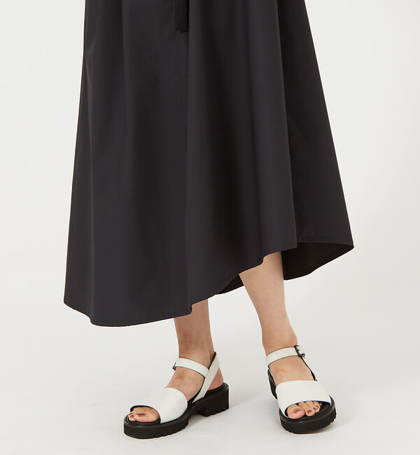 qualite「タイプライタードローワンピース」|ワンピース|