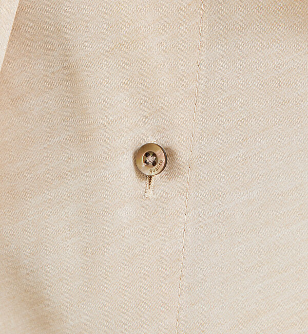 qualite「フロントラッフルノースリーブブラウス」|シャツ・ブラウス|