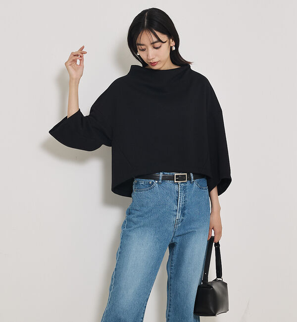 qualite「ブークレーボトルネックカットソー」|Tシャツ・カットソー|