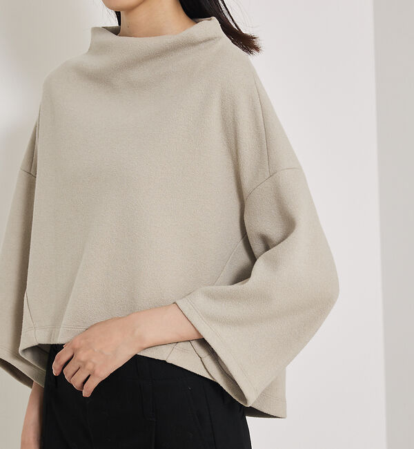 qualite「ブークレーボトルネックカットソー」|Tシャツ・カットソー|