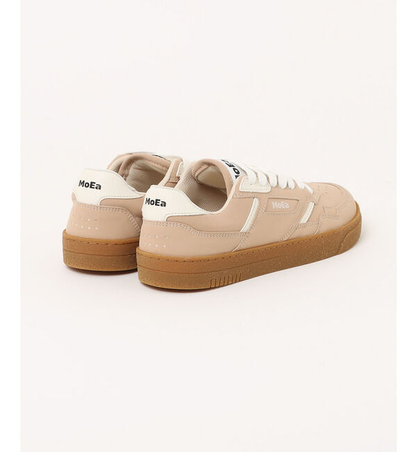 qualite「日本初上陸！環境に優しい【MoEa】サスティナブルスニーカー/ベージュ」|スニーカー|