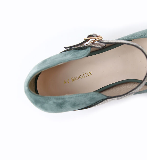AU BANNISTER「スクエアトゥストラップパンプス」|パンプス|