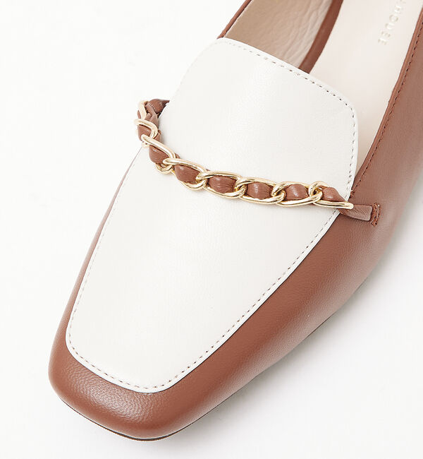 AU BANNISTER「バブーシュビットモカスクエアトゥ ローファー」|ローファー|