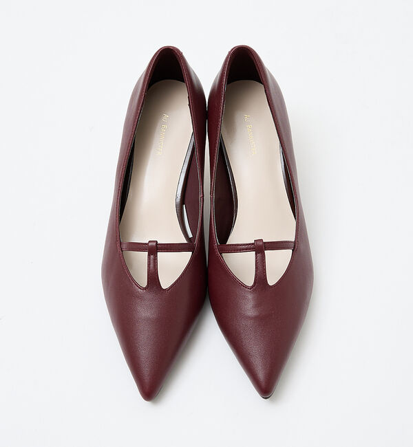 AU BANNISTER「Ｔストラップ メタルヒールパンプス」|パンプス|