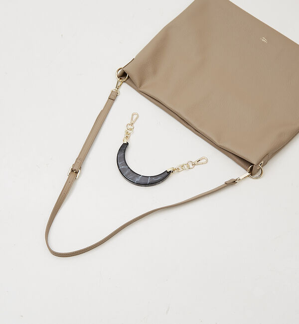 LOWELL things「Resin-T/アクリルHOBOショルダーバッグ 24AW」|トートバッグ|