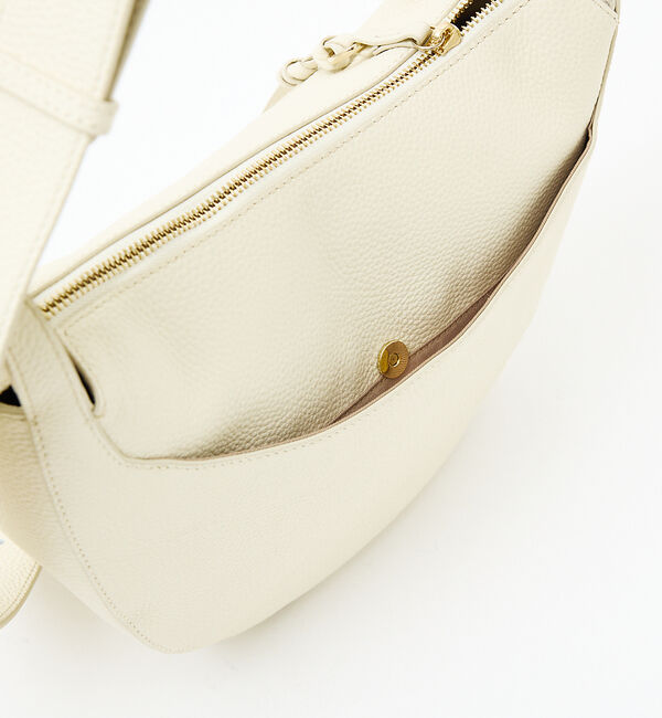 LOWELL things「【VERY掲載】Mois/レザーハーフMOONショルダー」|ショルダー・メッセンジャー|