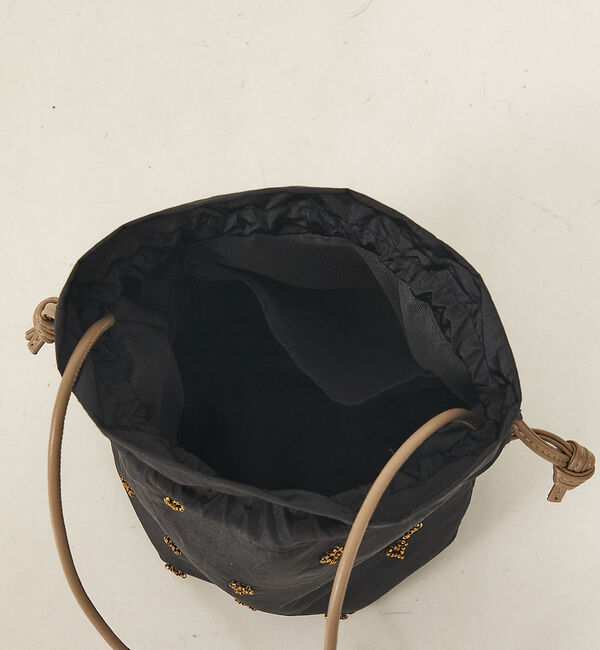 abahouse mavie「ハートビーズ゛刺繍巾着」|その他|