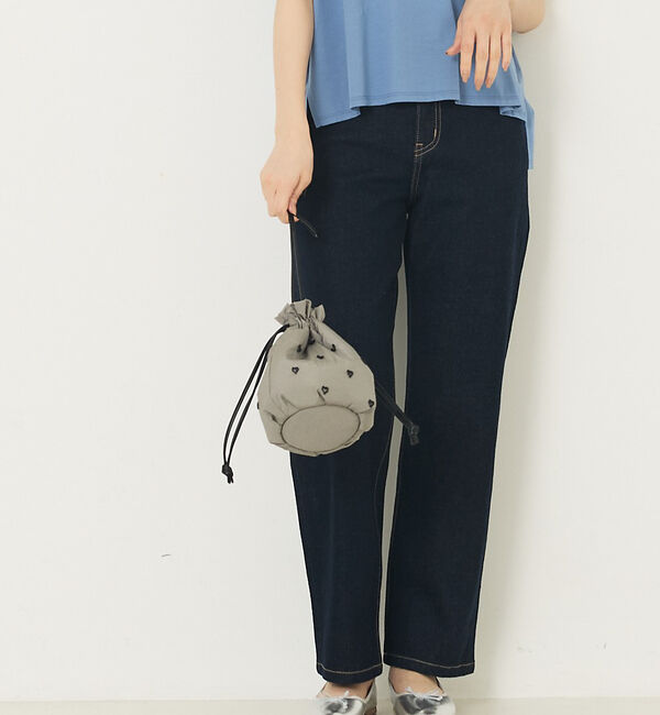 abahouse mavie「ハートビーズ゛刺繍巾着」|その他|